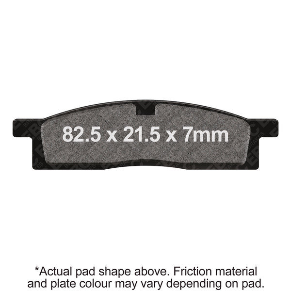 EBC X Carbon Graphite Brake Pads — FA119X