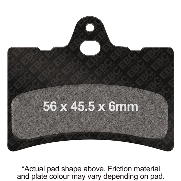 EBC X Carbon Graphite Brake Pads — FA156X