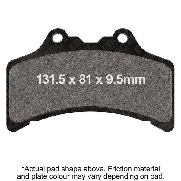 EBC Organic Brake Pads — FA191