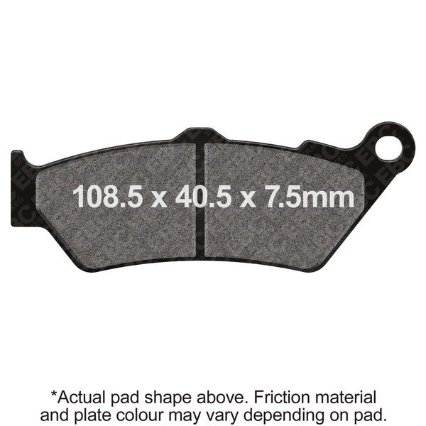 EBC HH Sintered Brake Pads — FA209/2HH