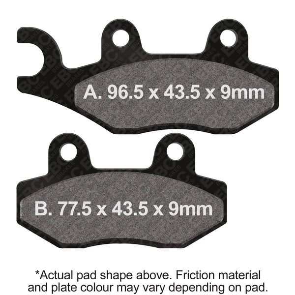 EBC HH Sintered Brake Pads — FA228HH