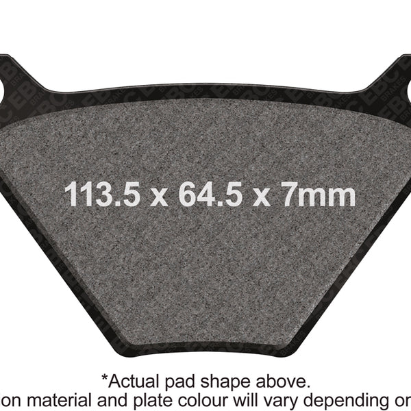 EBC Organic Brake Pads — FA24/2