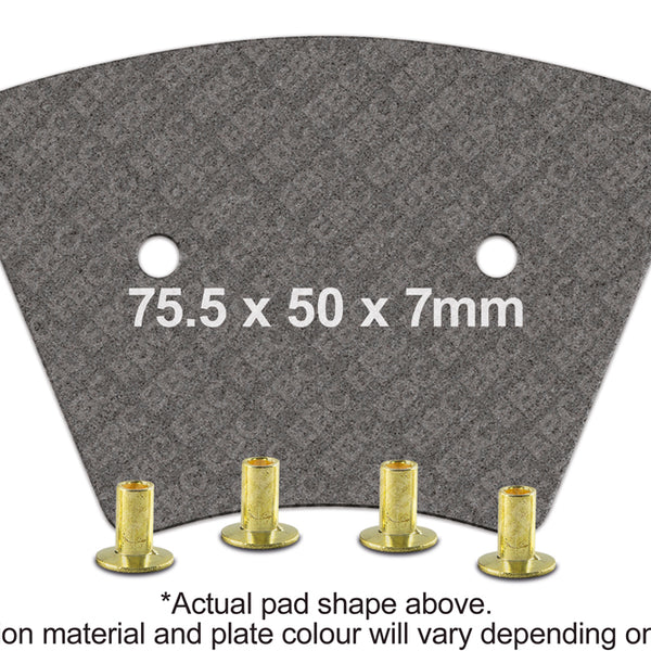 EBC Organic Brake Pads — FA26