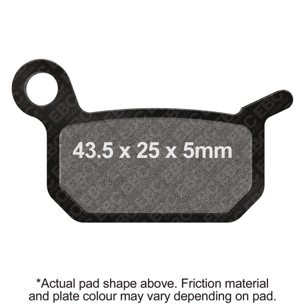 EBC R Long-Life Sintered Brake Pads — FA325R