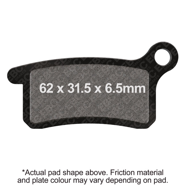 EBC R Long-Life Sintered Brake Pads — FA357R