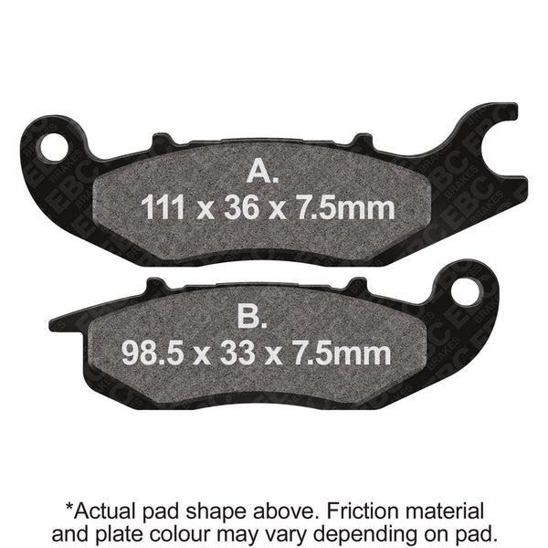 EBC HH Sintered Brake Pads — FA375HH