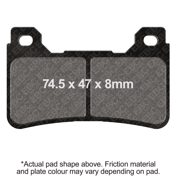 EBC HH Sintered Brake Pads — FA390HH
