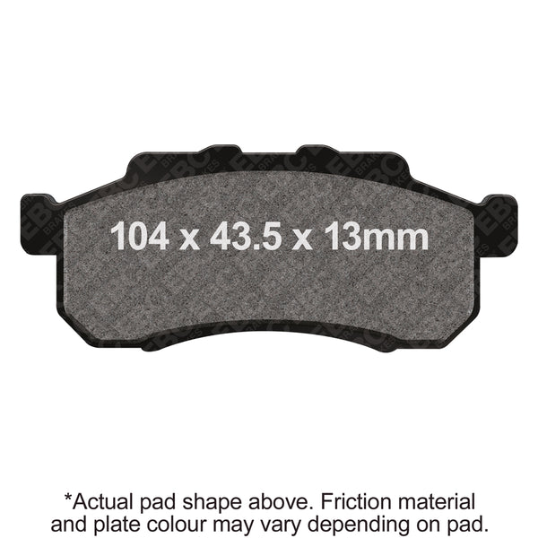 EBC X Carbon Graphite Brake Pads — FA476X