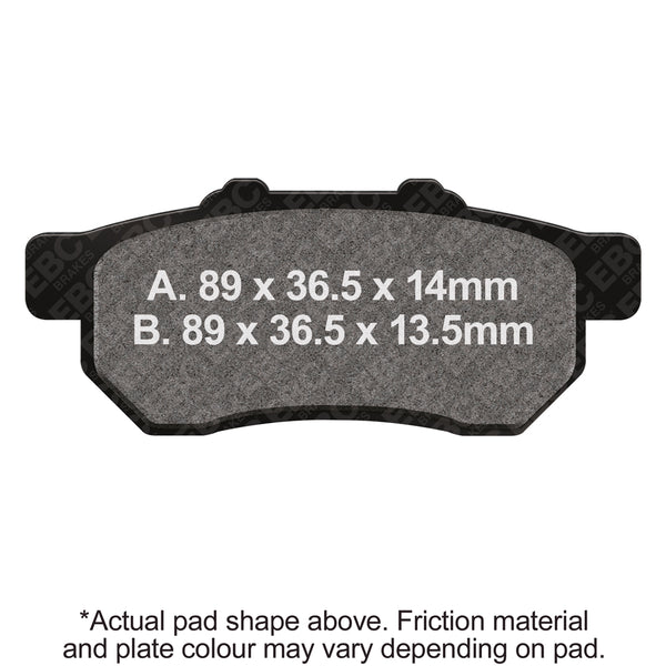 EBC X Carbon Graphite Brake Pads — FA478X