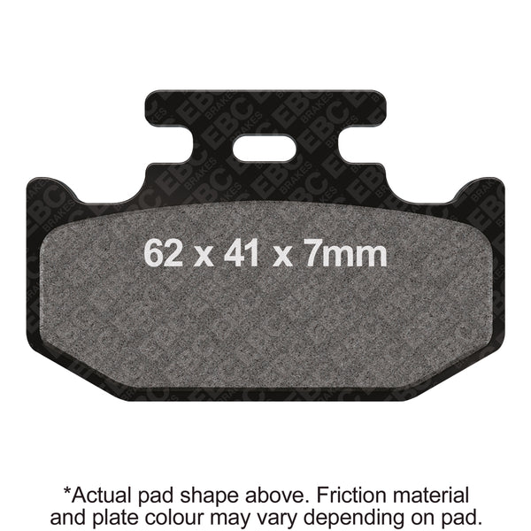 EBC X Carbon Graphite Brake Pads — FA497X