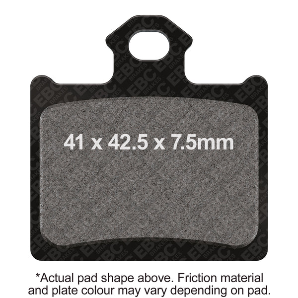 EBC R Long-Life Sintered Brake Pads — FA602R