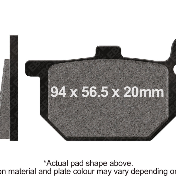 EBC Organic Brake Pads — FA61