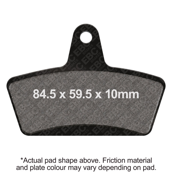 EBC HH Sintered Brake Pads — FA623HH