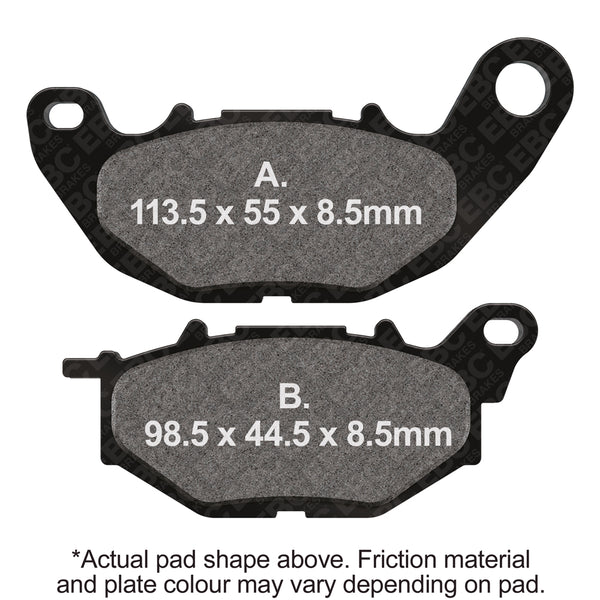 EBC HH Sintered Brake Pads — FA663HH