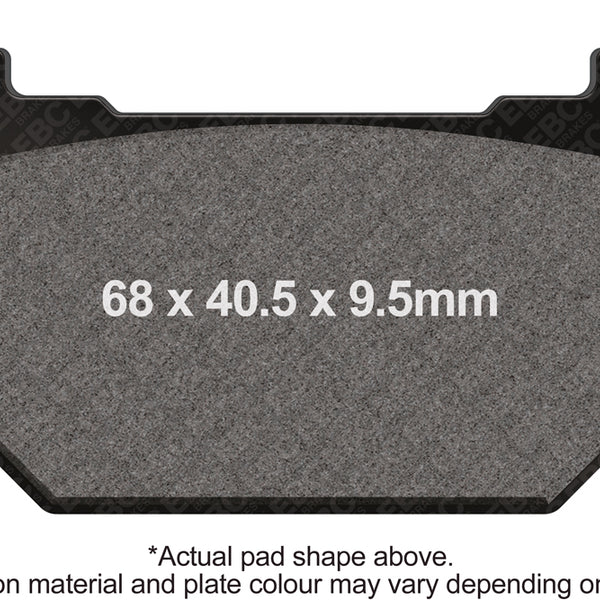 EBC HH Sintered Brake Pads — FA68HH