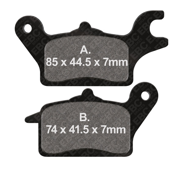 EBC HH Sintered Brake Pads — FA691HH