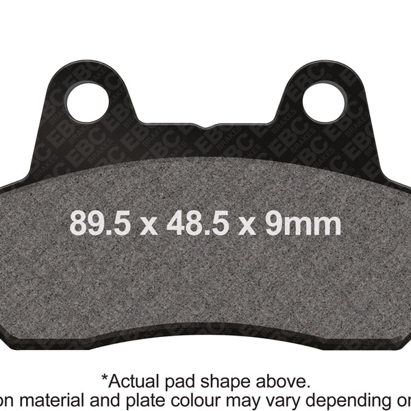 EBC Organic Brake Pads — FA69/2