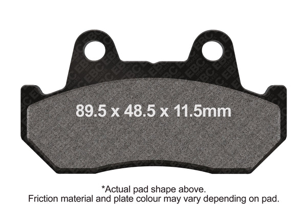 EBC HH Sintered Brake Pads — FA69/3HH