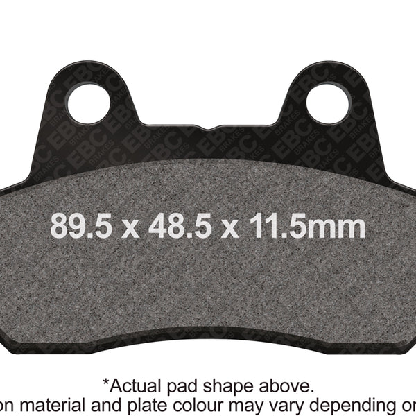 EBC HH Sintered Brake Pads — FA69/3HH