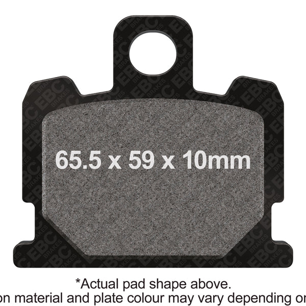 EBC V Semi-Sintered Brake Pads — FA70V
