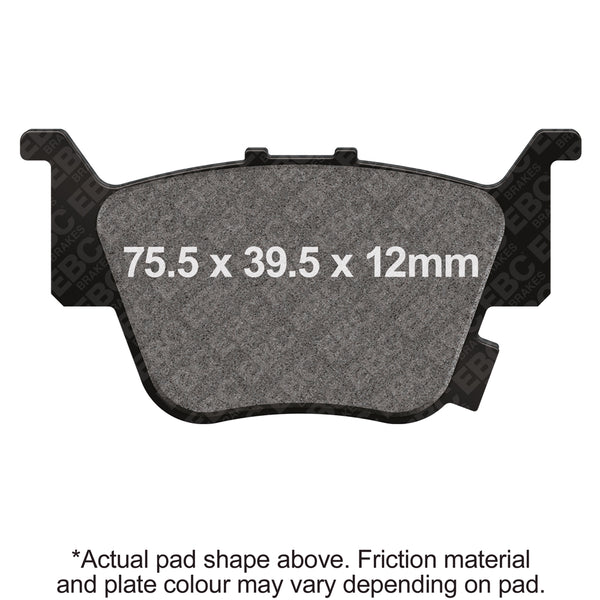 EBC X Carbon Graphite Brake Pads — FA714X