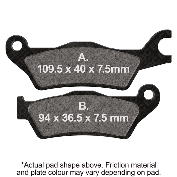 EBC HH Sintered Brake Pads — FA715HH