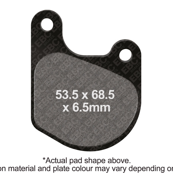 EBC V Semi-Sintered Brake Pads — FA71V