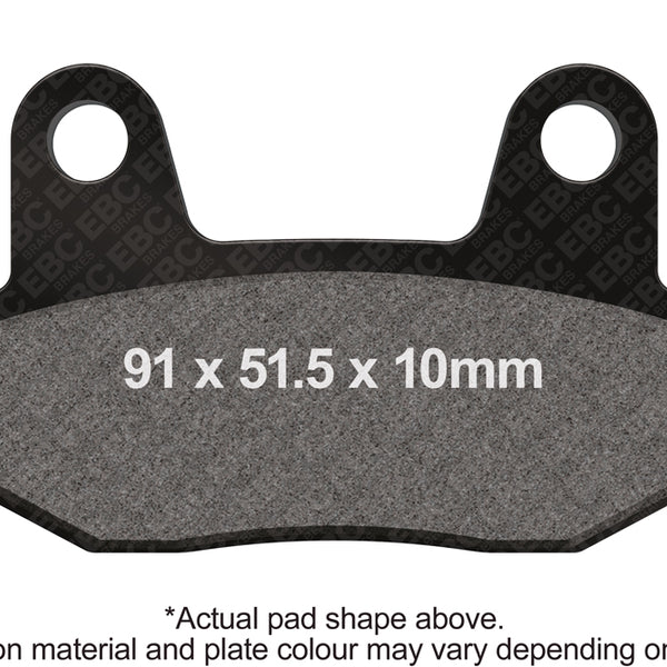 EBC Organic Brake Pads — FA90