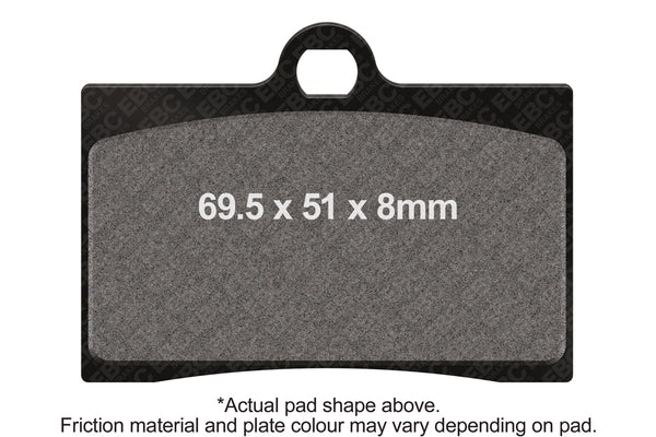 EBC HH Sintered Brake Pads — FA95HH