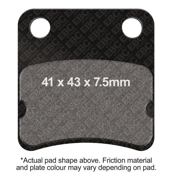 EBC Organic Scooter Brake Pads — SFA257