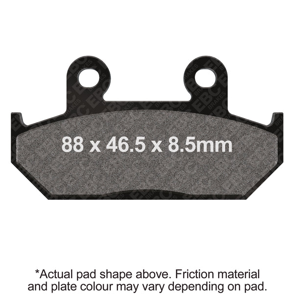 EBC HH Sintered Brake Pads — SFA412HH
