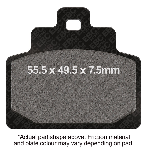 EBC HH Sintered Brake Pads — SFA681HH