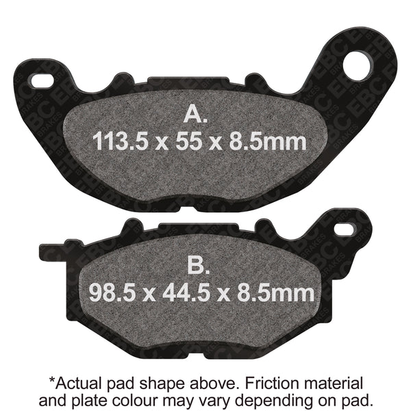 EBC HH Sintered Brake Pads — SFA705HH