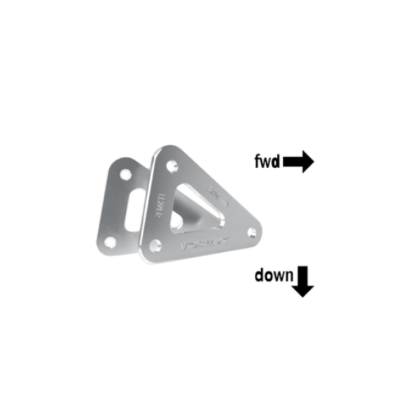 Vortex 07-23 Honda CBR600 RR Lowering Link Kit — Silver (LL271)