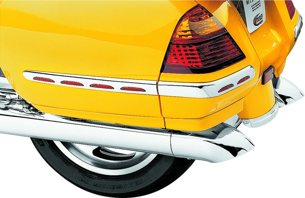 Kuryakyn Turndown Exhaust Extensions 01-17 Honda GL1800 Chrome