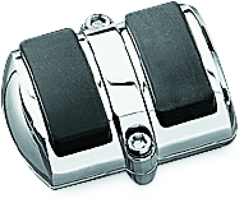Kuryakyn Brake Pedal Cover 3in Wide Chrome