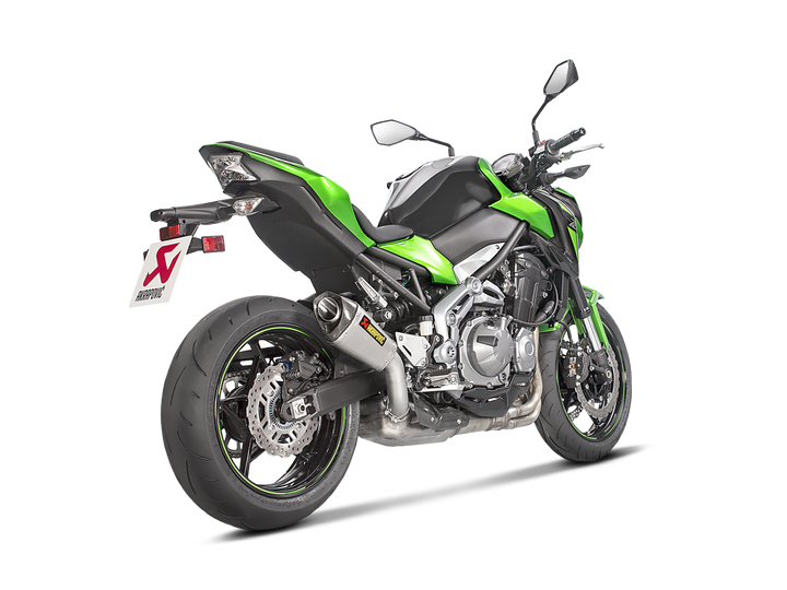 Akrapovic Slip-On Exhaust Kawasaki Z900 2017-2024