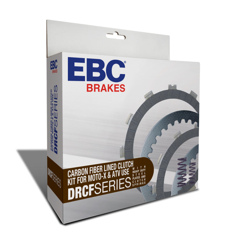 EBC 2012 Kawasaki KX 450 F (450cc) DRCF Carbon Fiber Lined MX Race Clutch Kit — DRCF269