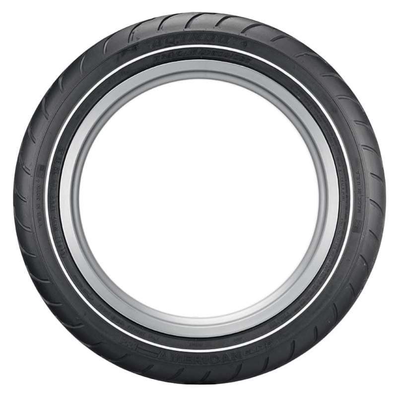 Dunlop American Elite Bias Narrow Whitewall — 130/80-17 Front