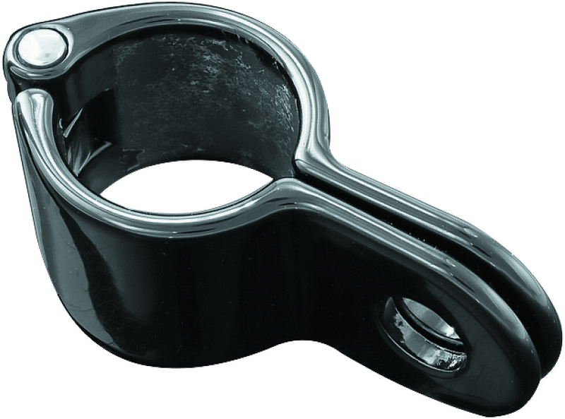 Kuryakyn Magnum Quick Clamp 1inch Gloss Black (Pair)