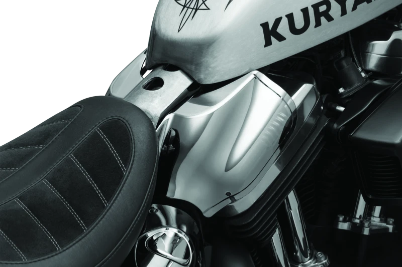 Kuryakyn Saddle Shields 14-Up XL With Peanut Style Tanks Smoke