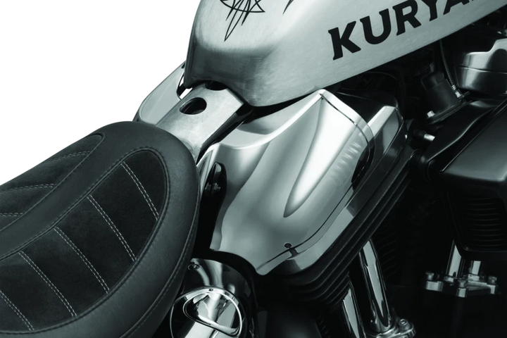 Kuryakyn Saddle Shields 14-Up XL With Peanut Style Tanks Smoke