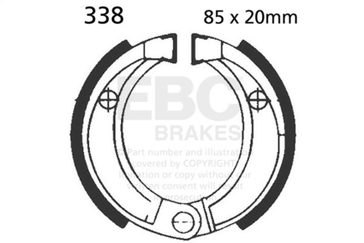 EBC 338 — mfr catalog image