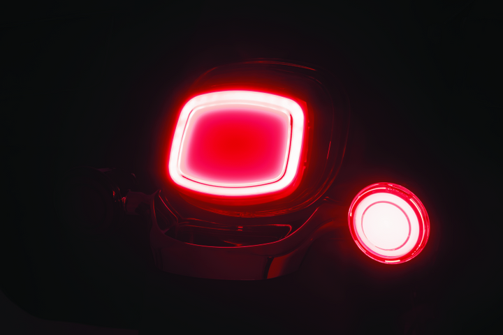 Kuryakyn Tracer LED Tail Light Red Lenses Without License Light