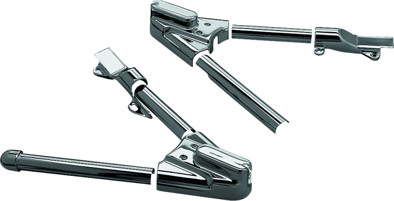 Kuryakyn Swingarm Cover Kit Unlighted 00-07 Softail Models Chrome