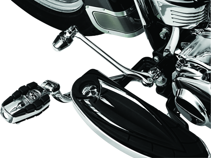 Kuryakyn Zombie Pegs With Male Mount Chrome