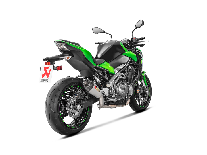 Akrapovic Slip-On Exhaust Kawasaki Z900 2017-2024