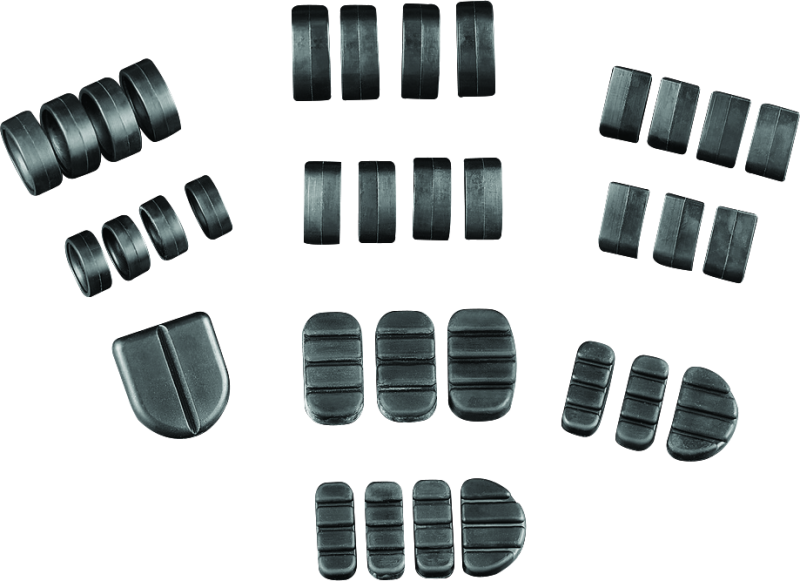 Kuryakyn ISO Small Peg Replacement Rubbers (8 Pcs)