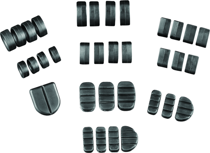 Kuryakyn ISO Small Peg Replacement Rubbers (8 Pcs)