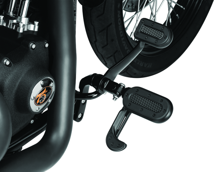 Kuryakyn Heavy Industry Brake Pedal Pad FX Models Satin Black